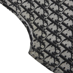 クリスチャンディオール ブティック トロッター タンクトップ サイズ40 ネイビー コットン ポリウレタン レディース Christian Dior 【中古】
