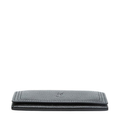 サンローラン カードケース パスケース ブラック レザー レディース SAINT LAURENT 【中古】