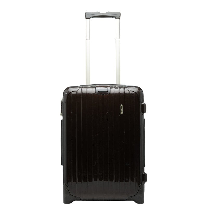 リモワ サルサデラックス 33L 2輪 キャリーバッグ スーツケース 852.52 ブラウン ポリカーボネート メンズ RIMOWA 【中古】