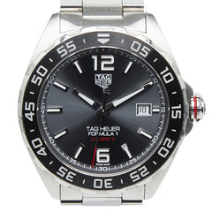 タグホイヤー フォーミュラ1 キャリバー5 腕時計 WAZ2011 自動巻き グレー文字盤 ステンレススチール メンズ TAG HEUER 【中古】