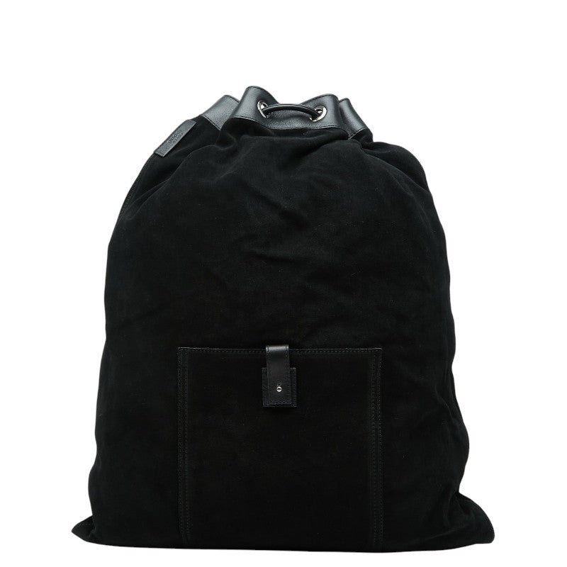 グッチ リュック バックパック 003 0253 213048 ブラック スウェード レディース GUCCI 【中古】