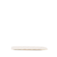 ルイ ヴィトン ダミエ アズール ネヴァーフル付属 ポーチ ホワイト PVC レザー レディース LOUIS VUITTON 【中古】