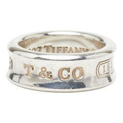 ティファニー 1837 ナロー リング リング 指輪 SV925 シルバー レディース TIFFANY&Co. 【中古】