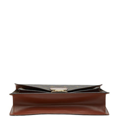 ルイ ヴィトン モノグラム モンソー ハンドバッグ ショルダーバッグ 2WAY M51185 ブラウン PVC レザー レディース LOUIS VUITTON 【中古】