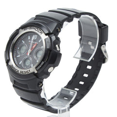 カシオ G-SHOCK 腕時計 AWG-M100 グレー文字盤 ラバー メンズ CASIO 【中古】