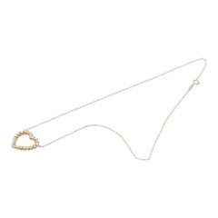 ティファニー ツイストハート ネックレス シルバー ゴールド SV925 シルバー K18YG イエローゴールド コンビ レディース TIFFANY&Co. 【中古】