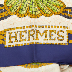 エルメス カレ90 Provence プロヴァンス スカーフ マルチカラー シルク レディース HERMES 【中古】
