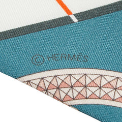 エルメス ツイリー GRANS APPARAT スカーフ グリーン マルチカラー レディース HERMES 【中古】