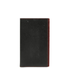 エルメス アジェンダ ヴィジョン 手帳カバー ブラック レッド クシュベル レディース HERMES 【中古】