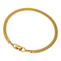 ディオール チェーン ブレスレット ゴールド メッキ レディース Dior 【中古】