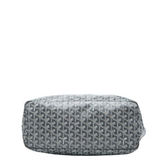 ゴヤール サンルイPM トートバッグ グレー PVC レザー レディース GOYARD 【中古】