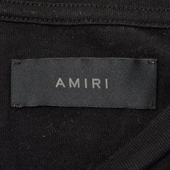 アミリ AMIRI 23SS クリスタルボールロゴ Tシャツ サイズUK42 ブラック コットン メンズ 【中古】