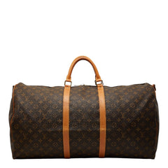 ルイ ヴィトン モノグラム キーポル バンドリエール60 ショルダーバッグ M41412 ブラウン PVC レザー レディース LOUIS VUITTON 【中古】