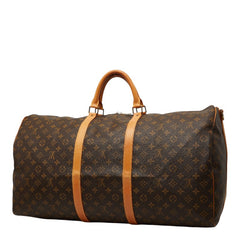ルイ ヴィトン モノグラム キーポル バンドリエール60 ショルダーバッグ M41412 ブラウン PVC レザー レディース LOUIS VUITTON 【中古】