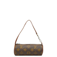 ルイ ヴィトン モノグラム パピヨン付属 ポーチ ブラウン PVC レザー レディース LOUIS VUITTON 【中古】