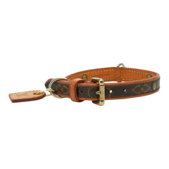 ルイ ヴィトン モノグラム コリエバクスター / レッスバクスターMM ペット用品 犬 ドッグ 小型犬用首輪 首輪 手綱 リードセット M58072/M58056 ブラウン PVC レザー レディース LOUIS VUITTON 【中古】