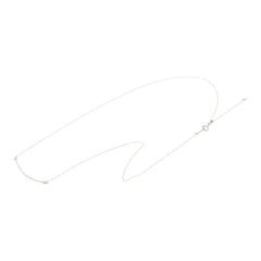 Pt900 プラチナ Pt850 プラチナ ダイヤ0.12ct スマイルモチーフ ペンダント ネックレス レディース 【中古】