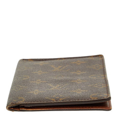 ルイ ヴィトン モノグラム ポルトバルール カルトクレディ 長財布 M61823 ブラウン PVC レザー レディース LOUIS VUITTON 【中古】