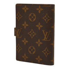 ルイ ヴィトン モノグラム アジェンダPM システム手帳 R20005 ブラウン PVC レザー レディース LOUIS VUITTON 【中古】