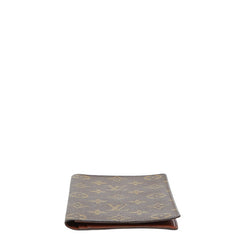 ルイ ヴィトン モノグラム ポルト シェキエ カルトクレディ 長財布 M62225 ブラウン PVC レザー レディース LOUIS VUITTON 【中古】