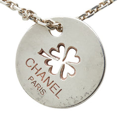 シャネル 31 RUE CAMBON ル カンボン クローバー モチーフ ネックレス シルバー スターリングシルバー レディース CHANEL 【中古】