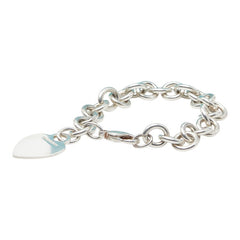 ティファニー リターントゥティファニー ハート タグ チェーン ブレスレット SV925 シルバー レディース TIFFANY&Co. 【中古】