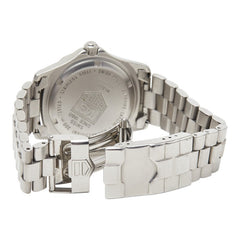 タグホイヤー プロフェッショナル200 腕時計 WK1111 クオーツ ホワイト文字盤 ステンレススチール メンズ TAG HEUER 【中古】