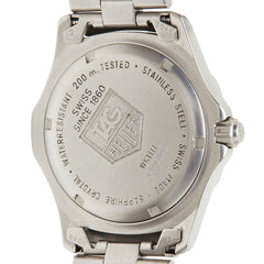 タグホイヤー プロフェッショナル200 腕時計 WK1111 クオーツ ホワイト文字盤 ステンレススチール メンズ TAG HEUER 【中古】