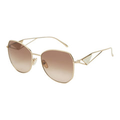 プラダ 三角ロゴプレート メタルフレーム フルリム グラデーション サングラス SPR57Y ゴールド メタル レディース PRADA 【中古】