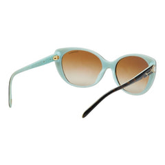 ティファニー ハート キー モチーフ サングラス TF4099 ブラウン ブルー プラスチック レディース TIFFANY&Co. 【中古】