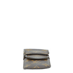 ルイ ヴィトン モノグラム エテュイ スティロ ペンケース M62990 ブラウン PVC レザー レディース LOUIS VUITTON 【中古】
