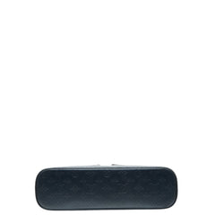 ルイ ヴィトン モノグラム マット ウィルウッド ハンドバッグ トートバッグ M55105 ブルー レザー レディース LOUIS VUITTON 【中古】