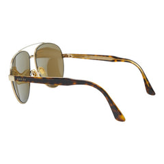 グッチ ティアドロップ サングラス プレミア GG0054S ゴールド ブラウン メッキ プラスチック レディース GUCCI 【中古】