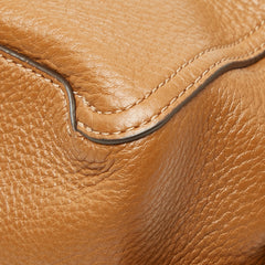 トリーバーチ ペリー サッチェル ハンドバッグ ショルダーバッグ ブラウン レザー レディース Tory Burch 【中古】