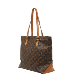 ルイ ヴィトン モノグラム カバメゾ ショルダーバッグ トートバッグ M51151 ブラウン PVC レザー レディース LOUIS VUITTON 【中古】