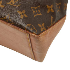 ルイ ヴィトン モノグラム カバメゾ ショルダーバッグ トートバッグ M51151 ブラウン PVC レザー レディース LOUIS VUITTON 【中古】