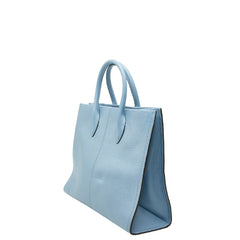 マイケルコース MIRELLA EW トート ミディアム トートバッグ ハンドバッグ ショルダーバッグ 2WAY ブルー レザー レディース Michael Kors 【中古】