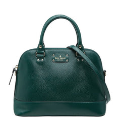 ケイトスペード ハンドバッグ ショルダーバッグ 2WAY グリーン レザー レディース Kate Spade 【中古】