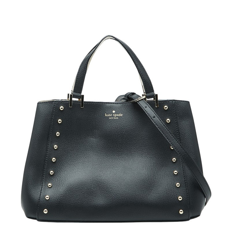 ケイトスペード ハンドバッグ ショルダーバッグ 2WAY ブラック レザー レディース Kate Spade 【中古】