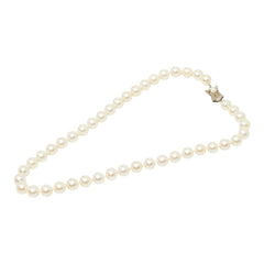スターリングシルバー アコヤパール7.8～8.4mm ネックレス レディース 【中古】