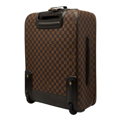 ルイ ヴィトン ダミエ ぺガス55 キャリーバッグ スーツケース N23294 ブラウン PVC レディース LOUIS VUITTON 【中古】