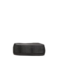 サルヴァトーレフェラガモ ヴァラ リザード型押し トートバッグ BA21 2530 ブラック レザー レディース Salvatore Ferragamo 【中古】