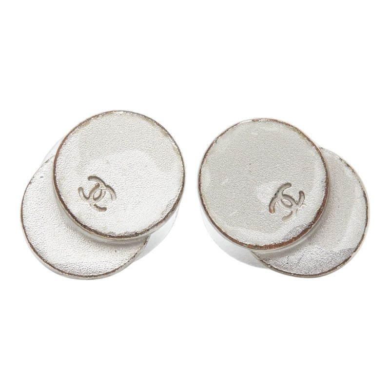 シャネル ココマーク ピアス シルバー メタル レディース CHANEL 【中古】