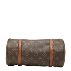 ルイ ヴィトン モノグラム パピヨン26 ハンドバッグ M51366 ブラウン PVC レザー レディース LOUIS VUITTON 【中古】
