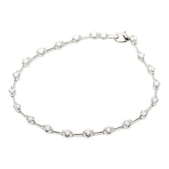 Pt850 プラチナ ダイヤ2.501ct ブレスレット レディース 【中古】