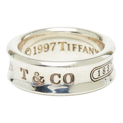 ティファニー 1837 ナロー リング リング 指輪 SV925 シルバー レディース TIFFANY&Co. 【中古】