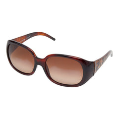 フェンディ ズッカ ロゴ サングラス 58□17 125 FS346 ブラウン プラスチック レディース FENDI 【中古】