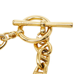 ELEGANT CHAIN BRACELET エレガント チェーン ブレスレット ゴールド メッキ レディース 【中古】