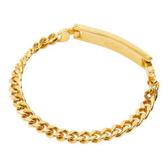 ジバンシー ロゴプレート ブレスレット ゴールド メッキ レディース Givenchy 【中古】