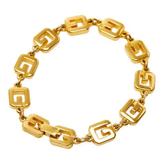 ジバンシー Gロゴ ブレスレット ゴールド メッキ レディース Givenchy 【中古】